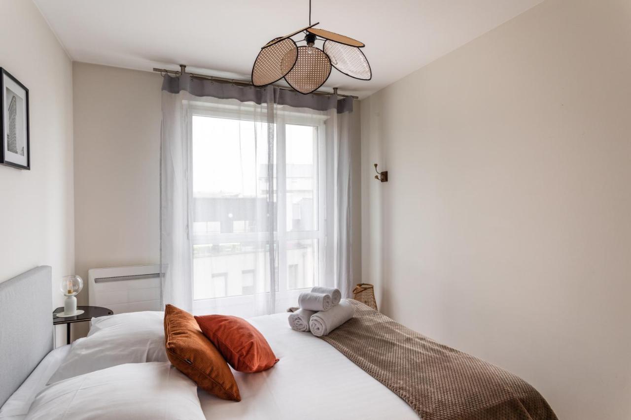 Le Vilona - T3 Moderne Avec Parking Prive Apartment Rennes Exterior foto